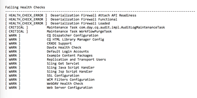 Health Check Status E-mailer