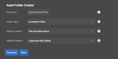 Asset Folder Creator