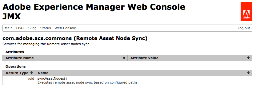 Remote Assets - Manual Node Sync